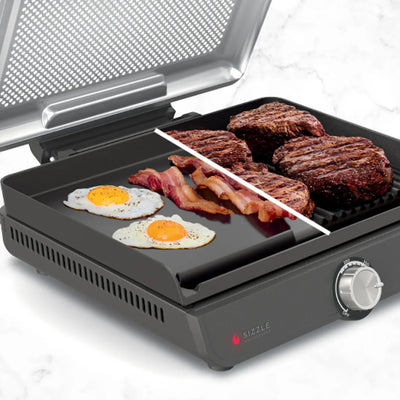 Sizzle Indoor Grill And Flat Plate